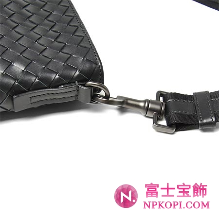 ボッテガヴェネタ/BOTTEGA VENETA/ レザーショルダーバッグ /ブラック276357 v465c 1000